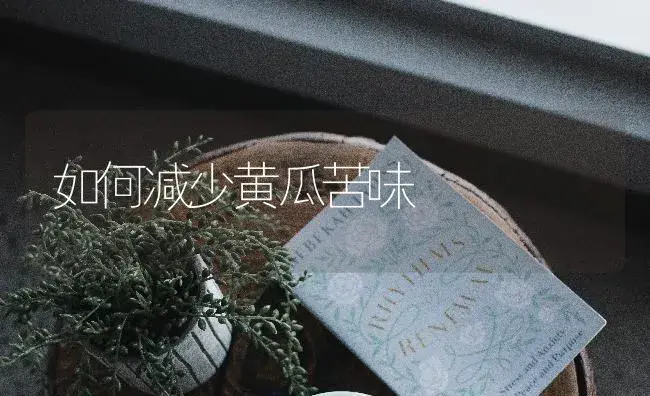 如何减少黄瓜苦味 | 蔬菜种植