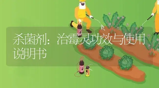 杀菌剂：治霉灵 | 适用防治对象及农作物使用方法说明书 | 植物农药