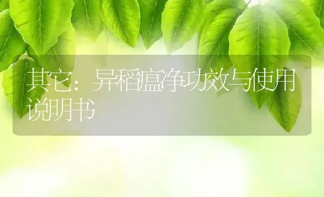 杀菌剂：长相思 旱地思 | 适用防治对象及农作物使用方法说明书 | 植物农药