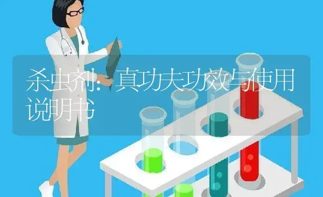 杀虫剂：真功夫 | 适用防治对象及农作物使用方法说明书 | 植物农药