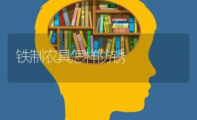 铁制农具怎样防锈 | 农资农机