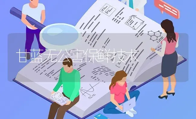 甘蓝无公害保鲜技术 | 蔬菜种植