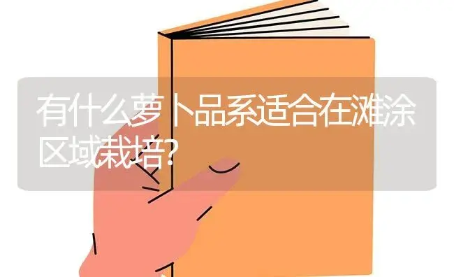 有什么萝卜品系适合在滩涂区域栽培？ | 蔬菜种植