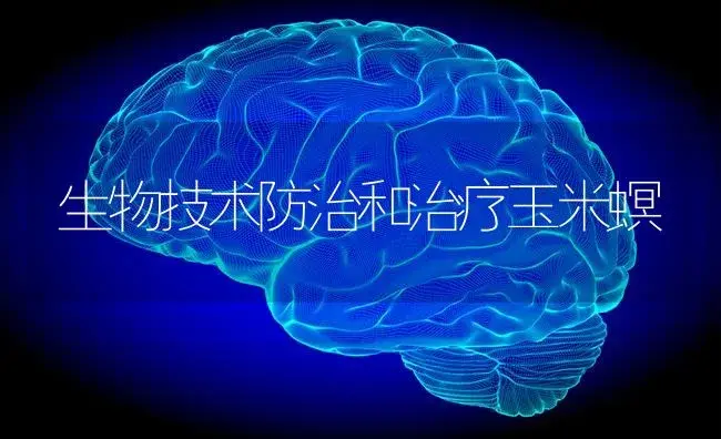 生物技术防治和治疗玉米螟 | 蔬菜种植