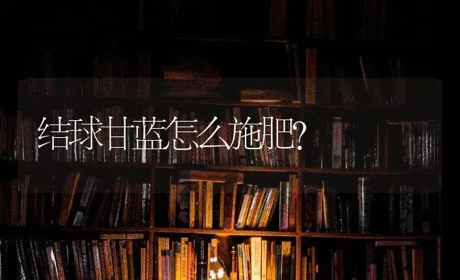 结球甘蓝怎么施肥？ | 蔬菜种植