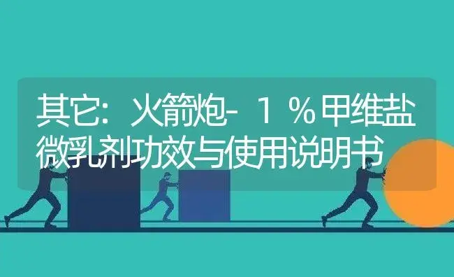 其它：火箭炮-1%甲维盐微乳剂 | 适用防治对象及农作物使用方法说明书 | 植物农药