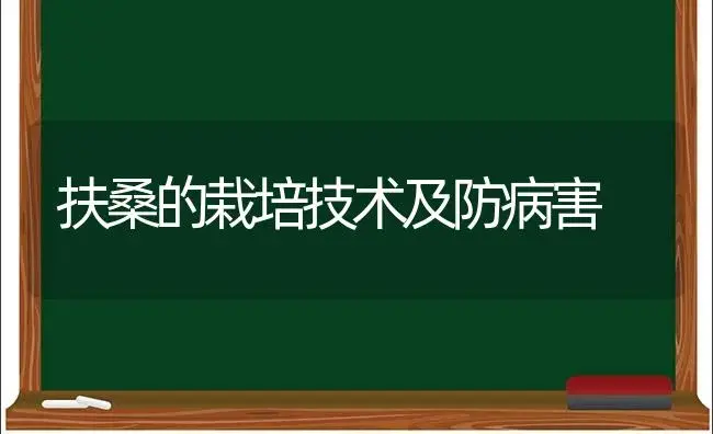 扶桑的栽培技术及防病害 | 植物病虫害