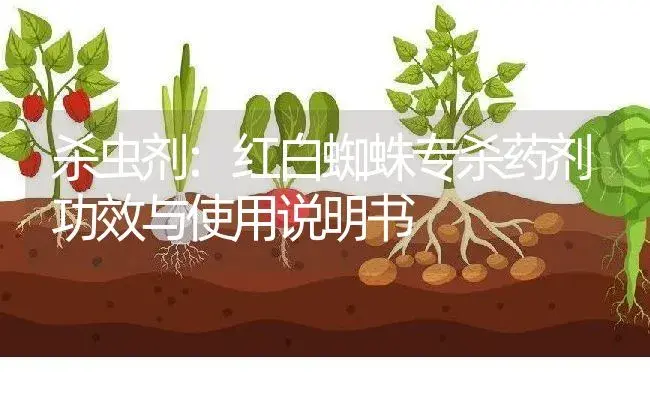 杀虫剂：红白蜘蛛专杀药剂 | 适用防治对象及农作物使用方法说明书 | 植物农药