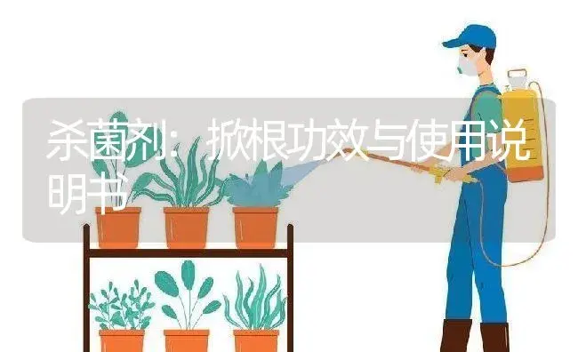 杀菌剂：掀根 | 适用防治对象及农作物使用方法说明书 | 植物农药