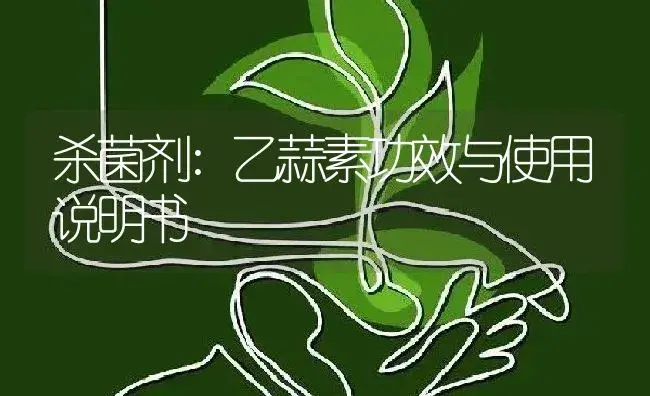 杀菌剂：乙蒜素 | 适用防治对象及农作物使用方法说明书 | 植物农药