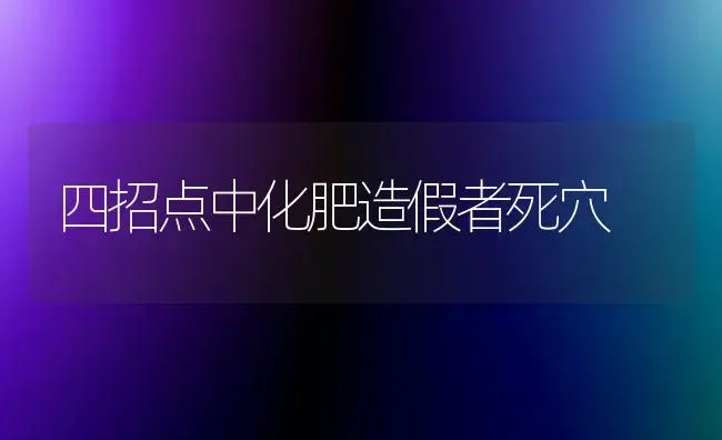 四招点中化肥造假者死穴 | 植物肥料